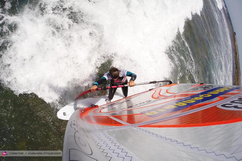 Steffi Wahl - 2014 PWA Pozo World Cup / Gran Canaria Wind and Waves Festival ©  Carter/pwaworldtour.com http://www.pwaworldtour.com/